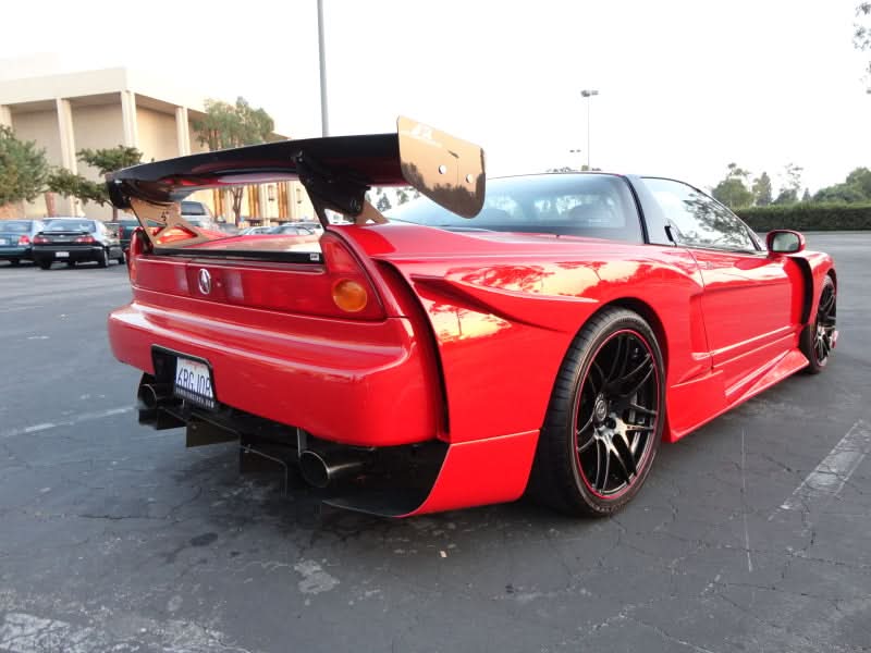 Acura NSX GTC300 67" Carbon Fiber Adjustable Wing 1990-2005