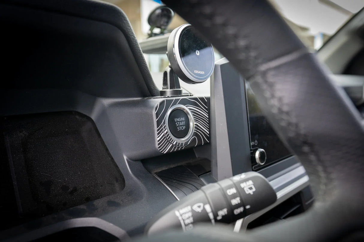 Topographic 8" Screen Push to Start Trim - 2024+ Tacoma / 2025+ 4Runner