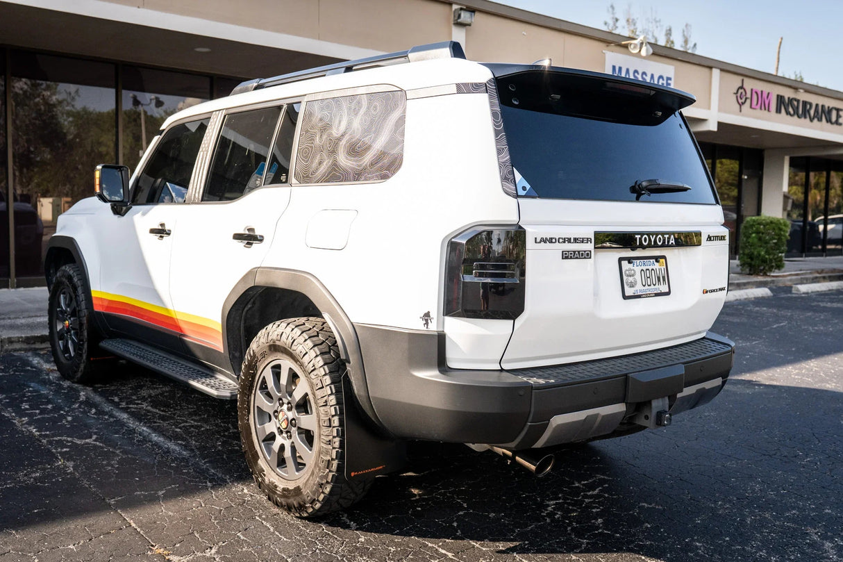 Heritage Rear Glass Button Trim Overlay - 2024+ Land Cruiser / GX 550