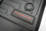 Porsche Logo Emblem for Weathertech All Weather Floor Mats (Single) - Porsche 911 Cayman Cayenne Boxter Macan Taycan