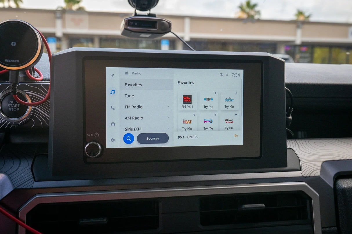 StickerFab 8" / 14" Matte Screen Protector Kit - 2024+ Tacoma / 2025+ 4Runner