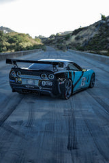 Chevrolet Corvette C6 / C6 Z06 GTC-500 Carbon Fiber Adjustable Wing