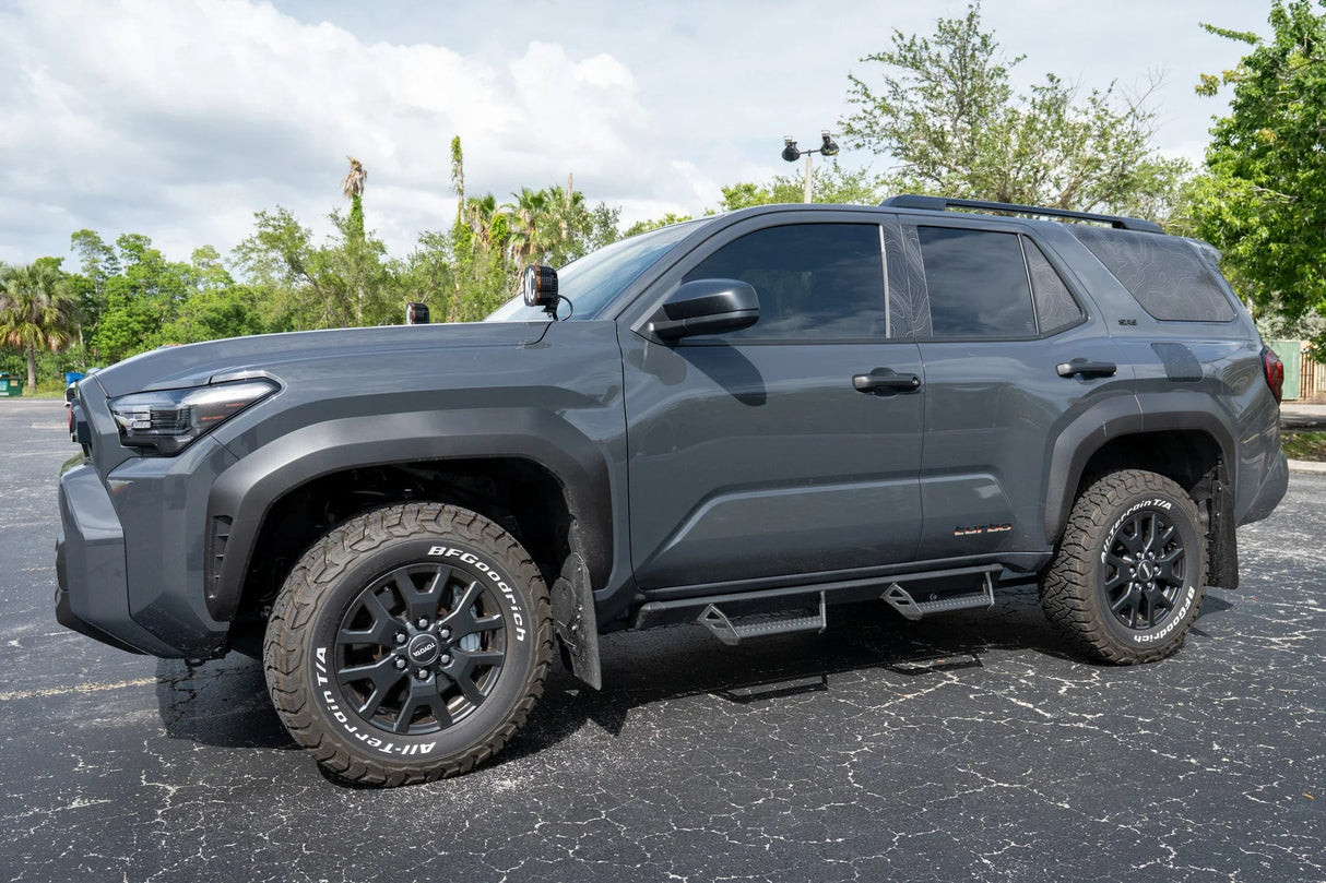 Topographic Map Fuel Door Overlay - 2025+ 4Runner