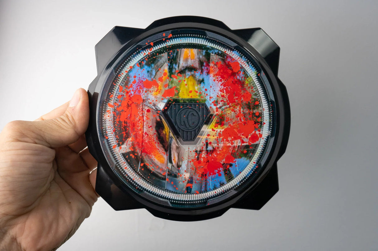 KC HiLITES Era 4 ROUND Series Light Cover Overlays - Universal