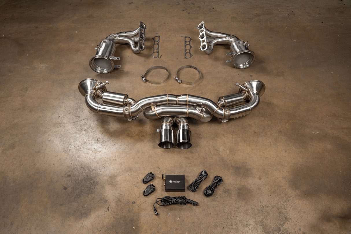 Valvetronic Valved Sport Exhaust System for Porsche 992 GT3/RS