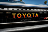 TOYOTA Simple Front Grille Emblem Overlays - 2024+ Land Cruiser