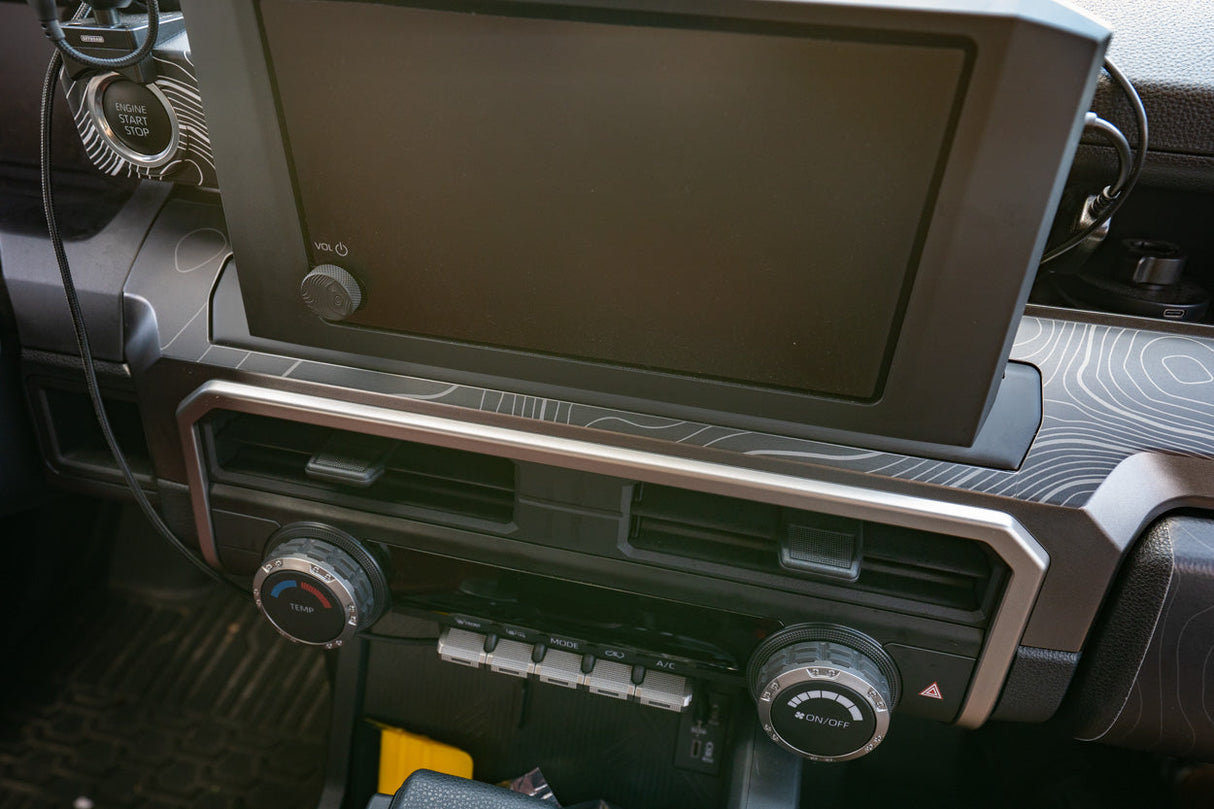 Full Width Topographic Dash Wrap - 2025+ 4Runner