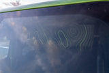 Topographic Map Sun Visor Overlays - 2018+ Jeep Wrangler JL / Jeep Gladiator JT