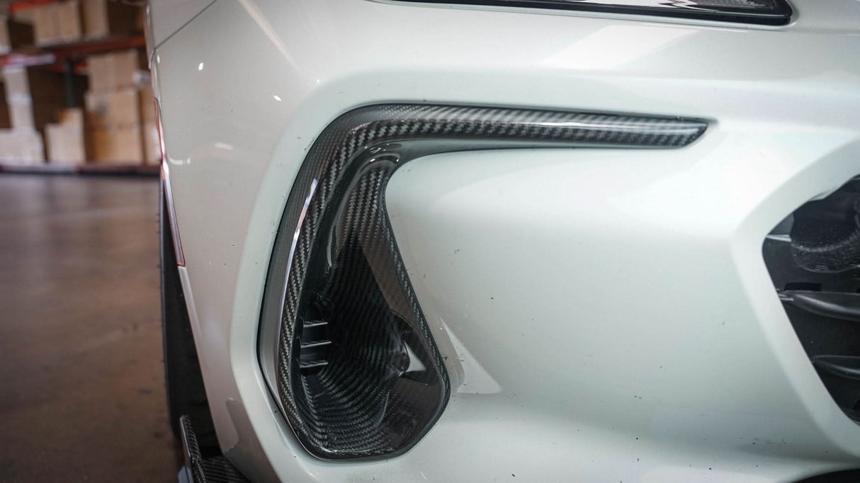 Carbon Fiber Subaru BRZ Front Bumper Scoop 2022+