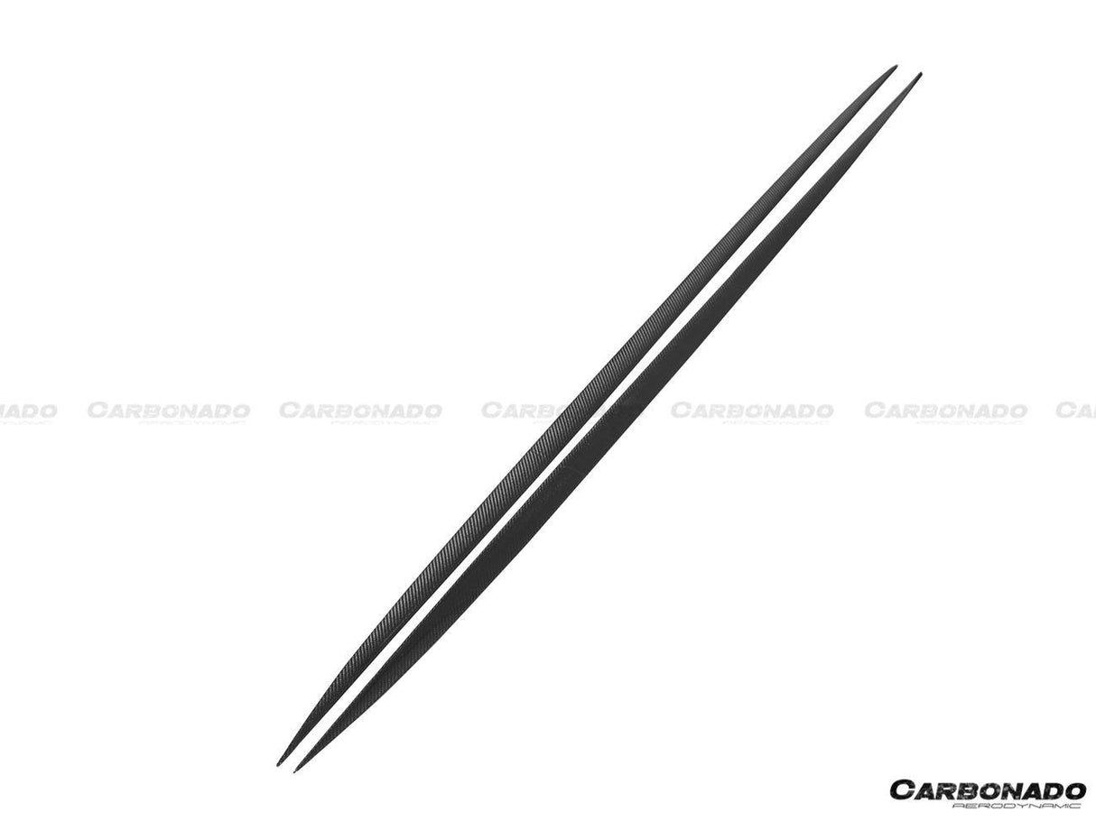2019-2023 Mercedes Benz AMG GT63 S 4Door Coupe X290 OEM Style Carbon Fiber Side Skirts