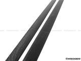2019-2023 Mercedes Benz AMG GT63 S 4Door Coupe X290 OEM Style Carbon Fiber Side Skirts