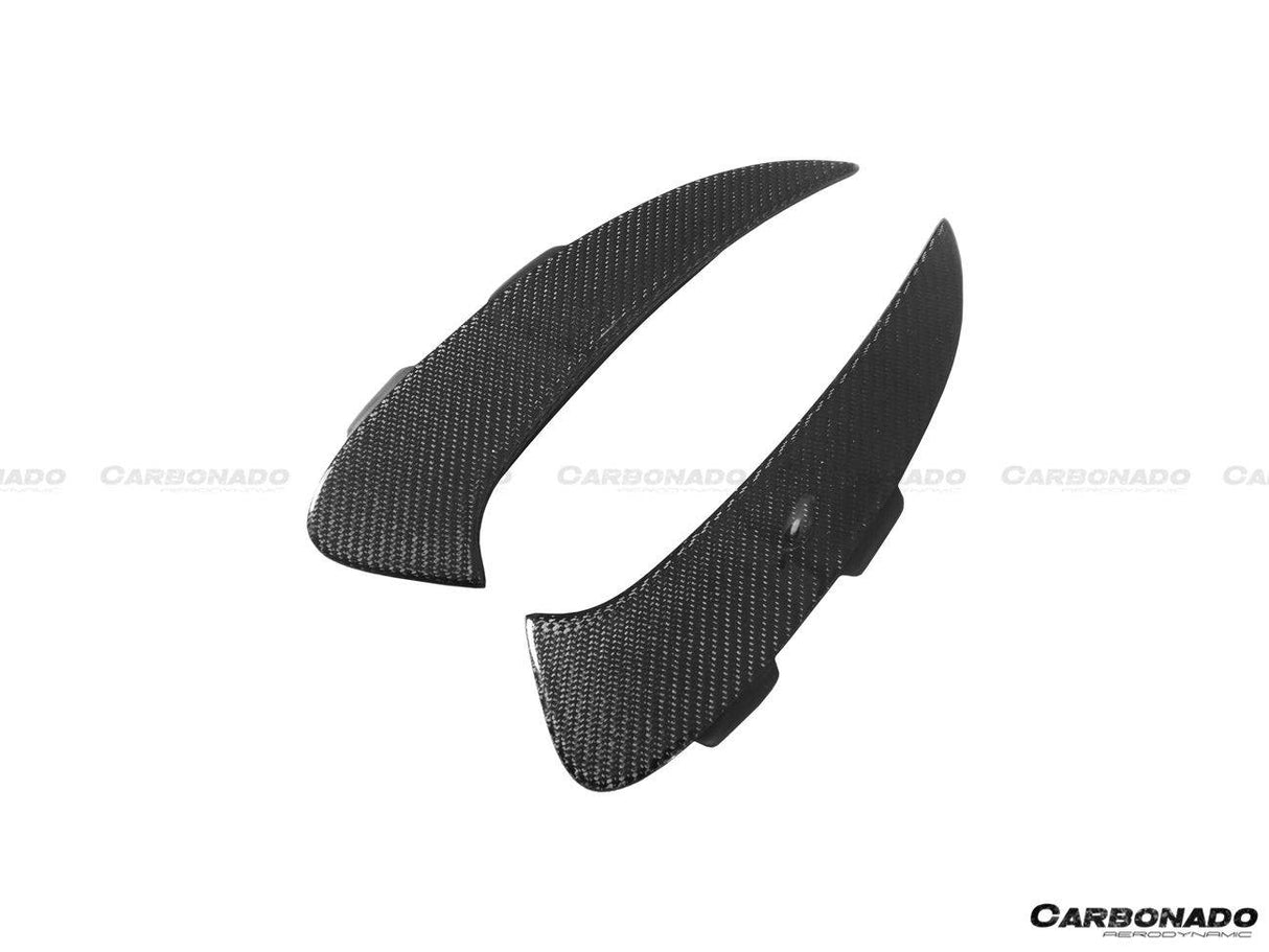 2019-2023 Mercedes Benz AMG GT63  S 4Door Coupe X290 OEM Style Carbon Fiber Rear Canards