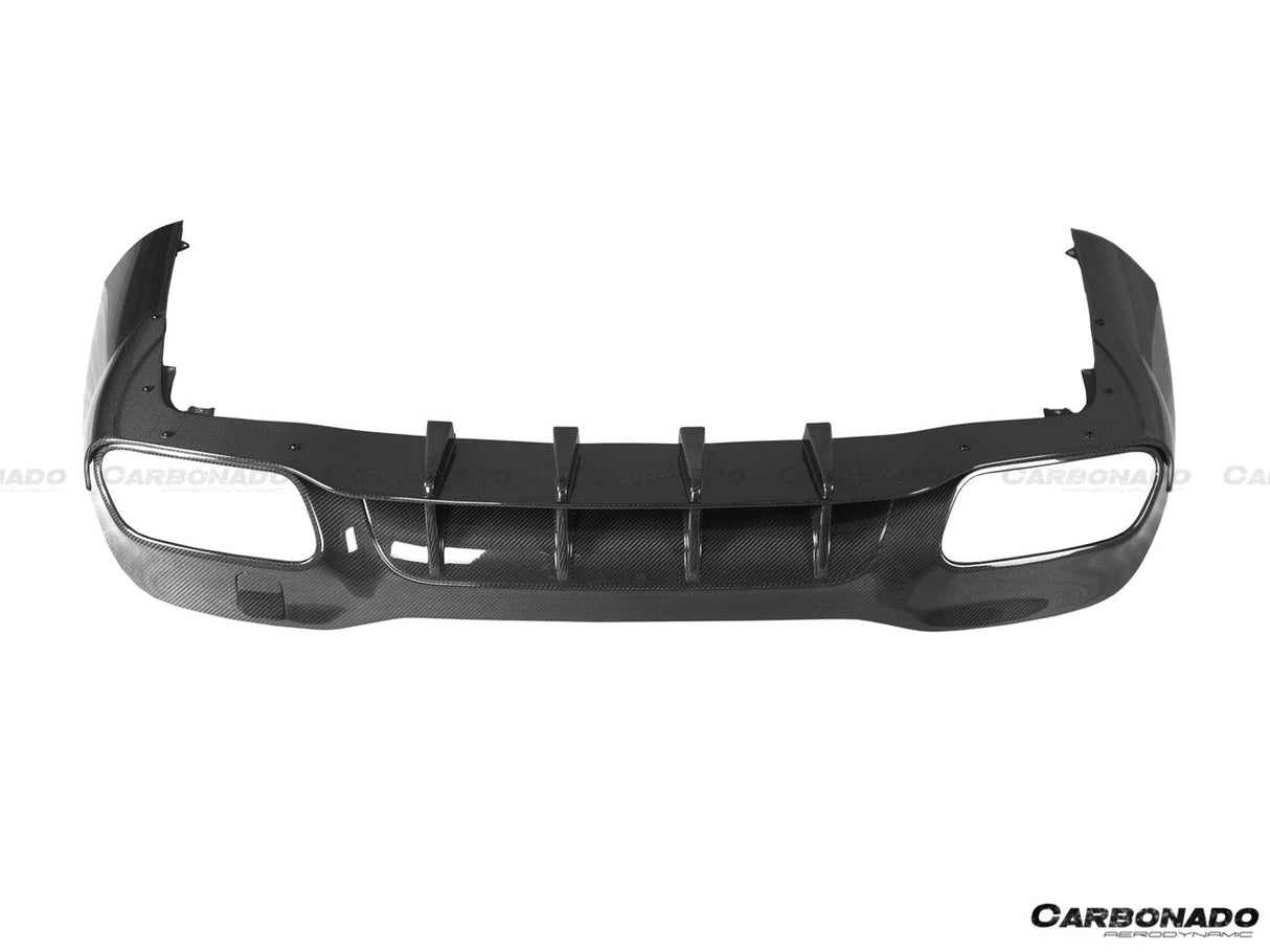 2019-2023 Mercedes Benz AMG GT63  S 4Door Coupe X290 OEM Style Carbon Fiber Rear Diffuser