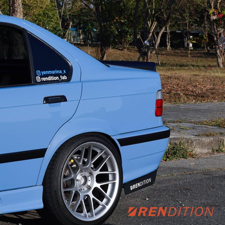 BMW E36 CARBON FIBER DUCKTAIL / REAR SPOILER KIT / REAR WING - K2 Industries