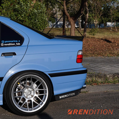 BMW E36 CARBON FIBER DUCKTAIL / REAR SPOILER KIT / REAR WING - K2 Industries