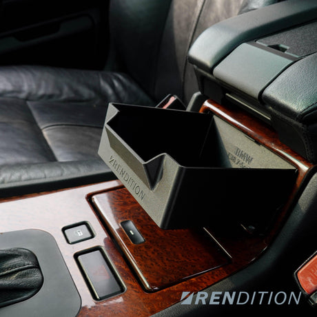 BMW E38 CENTER CONSOLE STORAGE DRAWER - K2 Industries