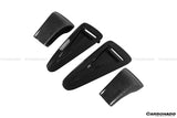 2017-2023 Nissan GTR R35 EBA OEM Style Carbon Fiber Hood Scoops