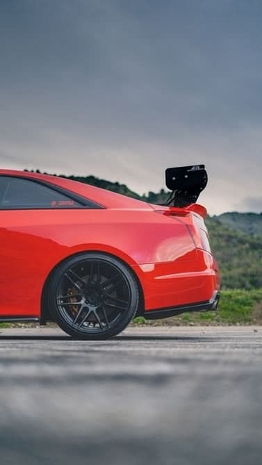 Cadillac ATS-V GTC300 Carbon Fiber Adjustable Wing 2016-2019