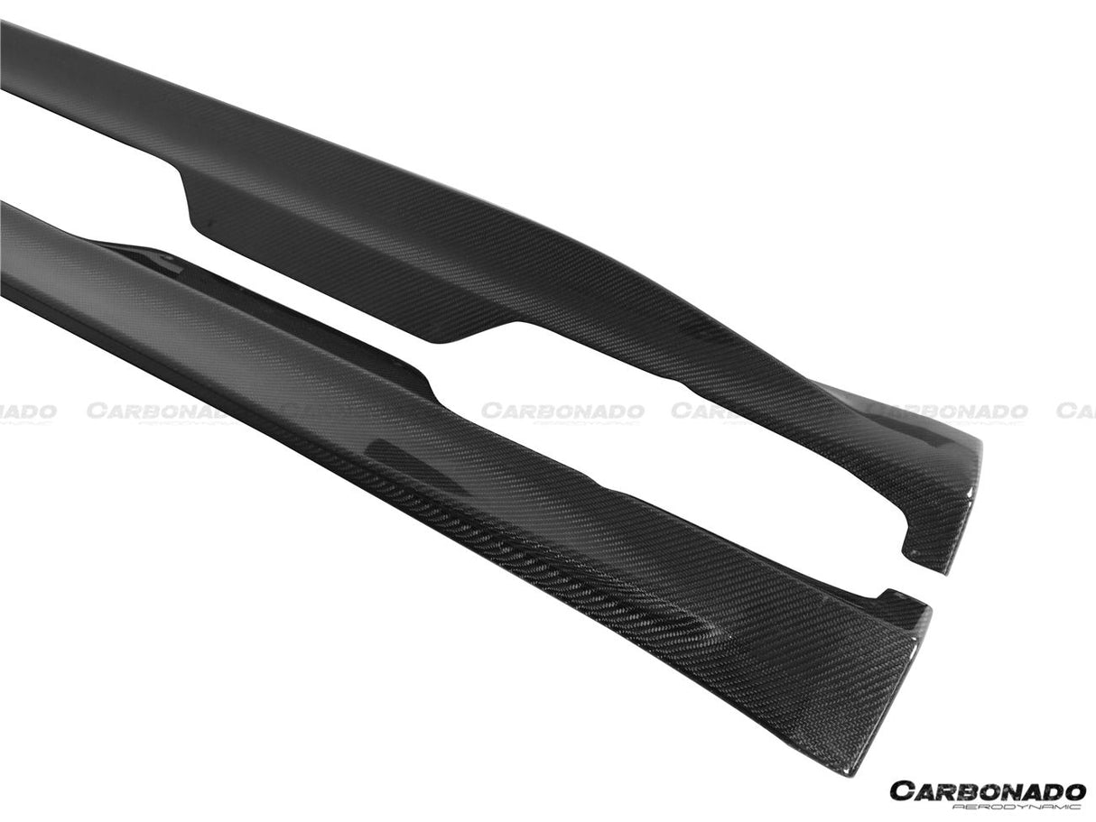 2015-2017 Mercedes Benz AMG GT  GTS OEM Style Carbon Fiber Skirts Splitters