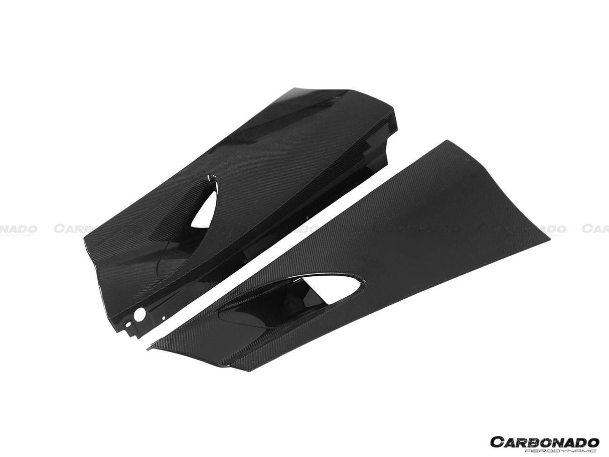 2017-2022 McLaren 720S OEM Style Carbon Fiber Side Skirts