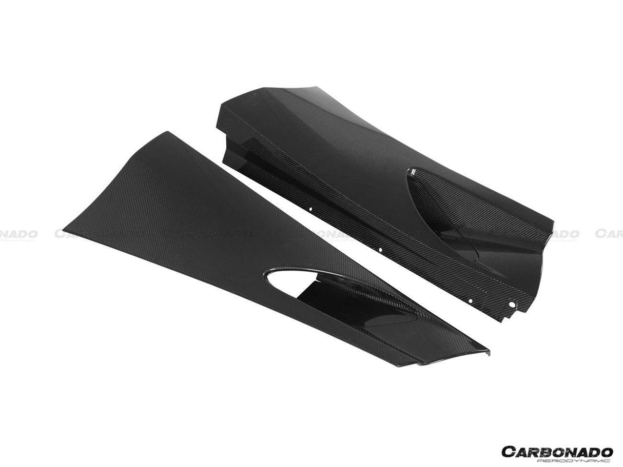 2017-2022 McLaren 720S OEM Style Carbon Fiber Side Skirts