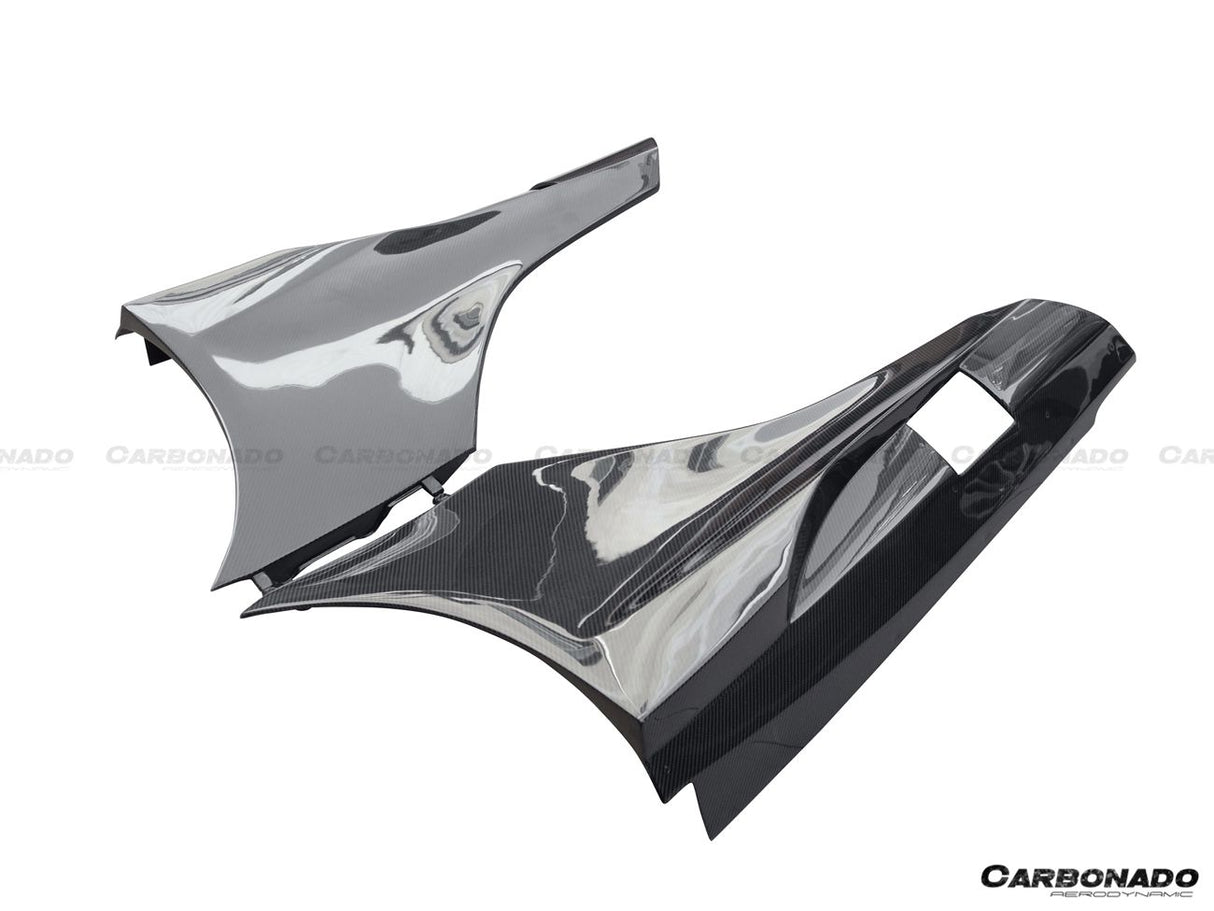 2011-2017 McLaren 650S & MP4 12C BKSS Style Carbon Fiber Side Skirts