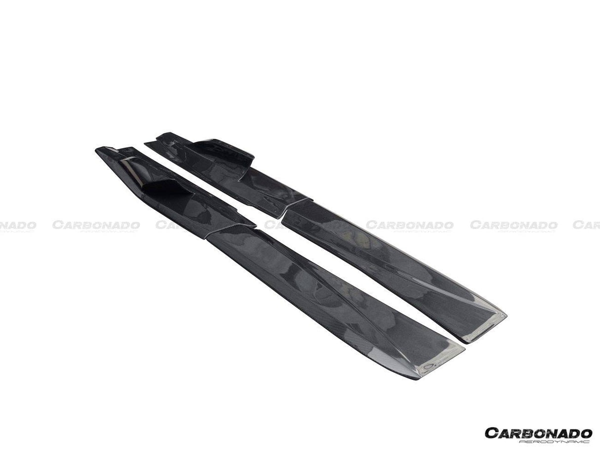 2011-2017 McLaren 650S & MP4 12C BKSS Style Carbon Fiber Side Skirts