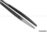 2015-2021 Mercedes Benz W205 C63 S AMG Coupe Carbon Fiber Side Skirts Extension Add On Lip