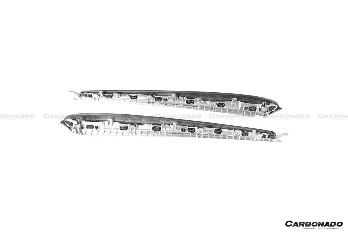2020-2023 Tesla Model 3 Y OEM Style Autoclave Carbon Fiber Door Trim Interior Replacement