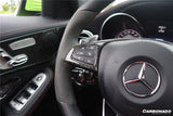 2015-2021 Mercedes Benz W205 C63 AMG Dry Carbon Fiber Interior Steering wheel Trim