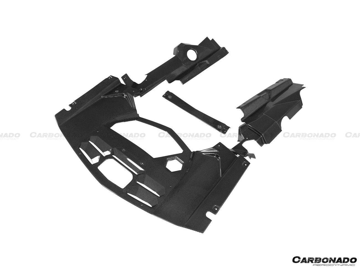 2013-2016 Lamborghini Aventador LP700 Roadster Carbon Fiber Engine Bay Panels Repalcement