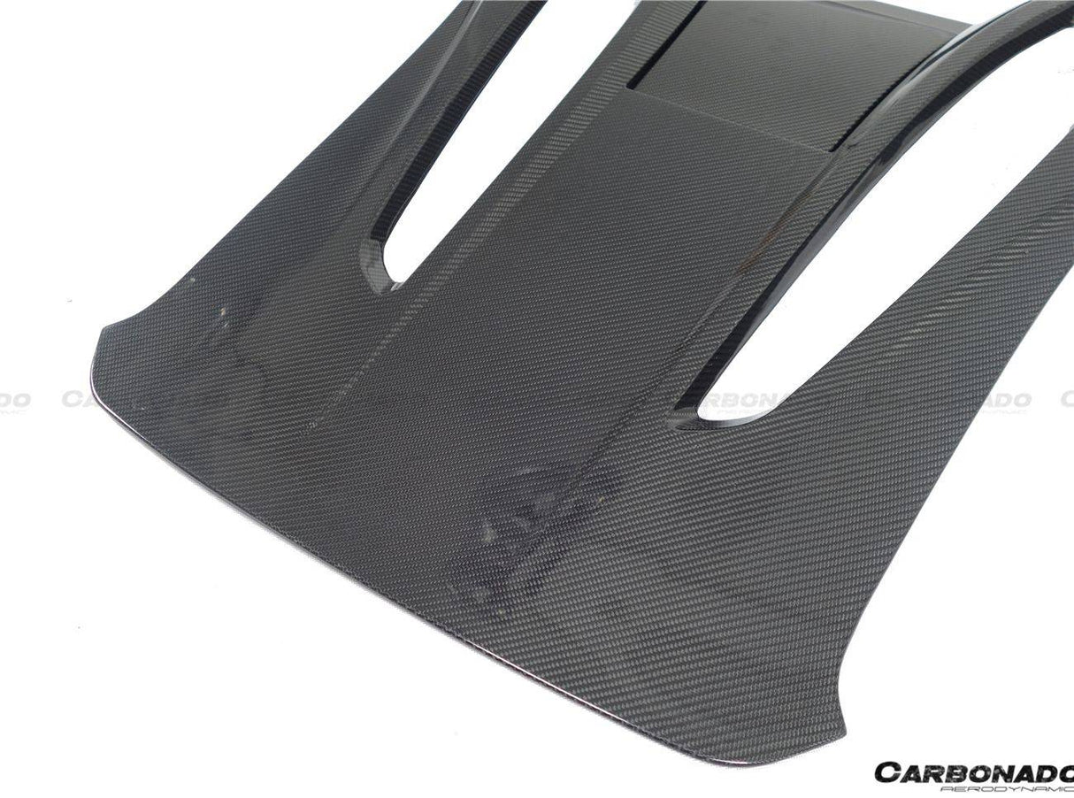 2015-2020 McLaren 540C 570S Coupe Autoclave OEM Style Dry Carbon Fiber Rear Engine Trunk Replacement