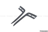 2016-2019 Bentley Bentayga OD Style Carbon Fiber Front Bumper Vent canards