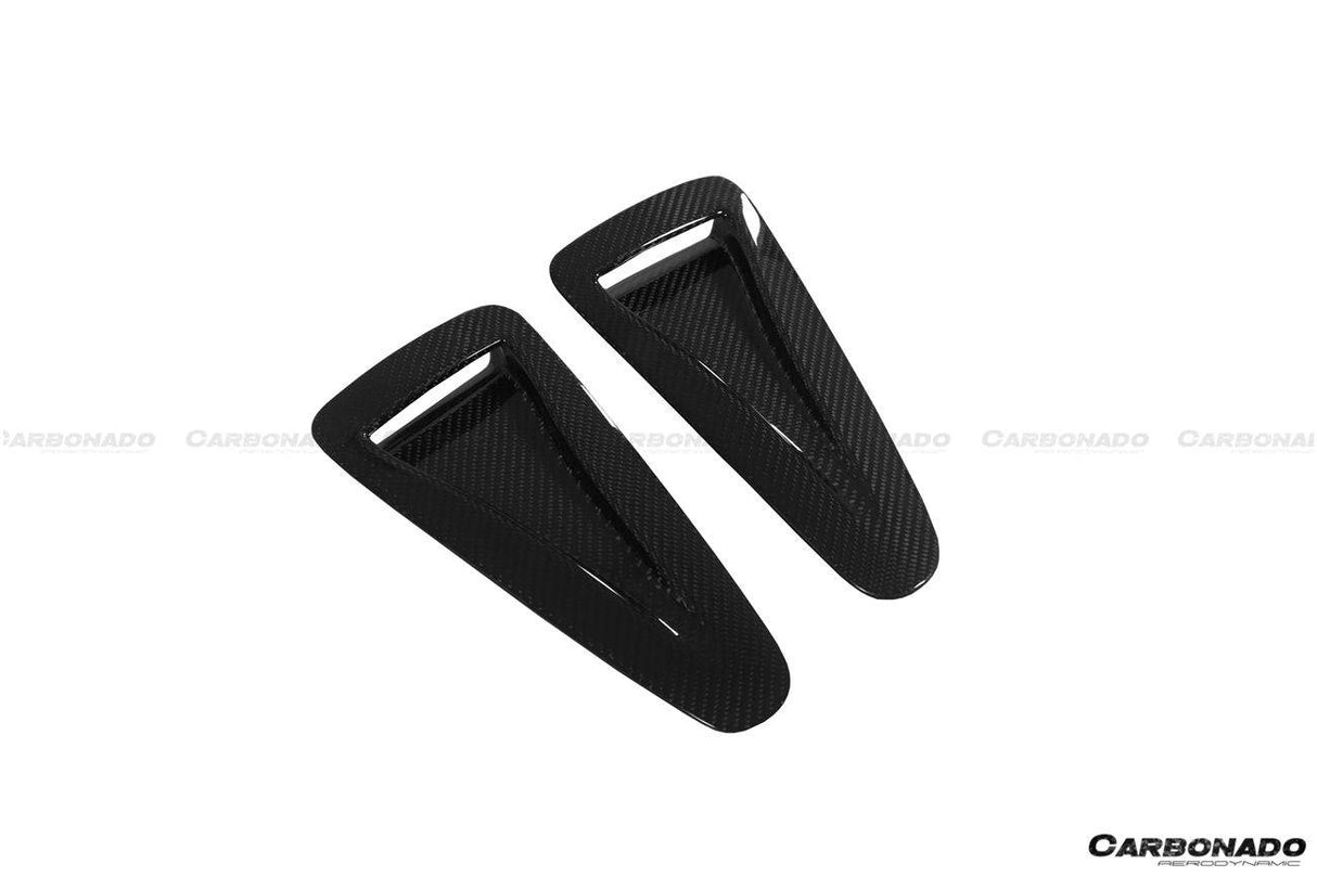 2017-2023 Nissan GTR R35 EBA OEM Style Carbon Fiber Hood Scoops