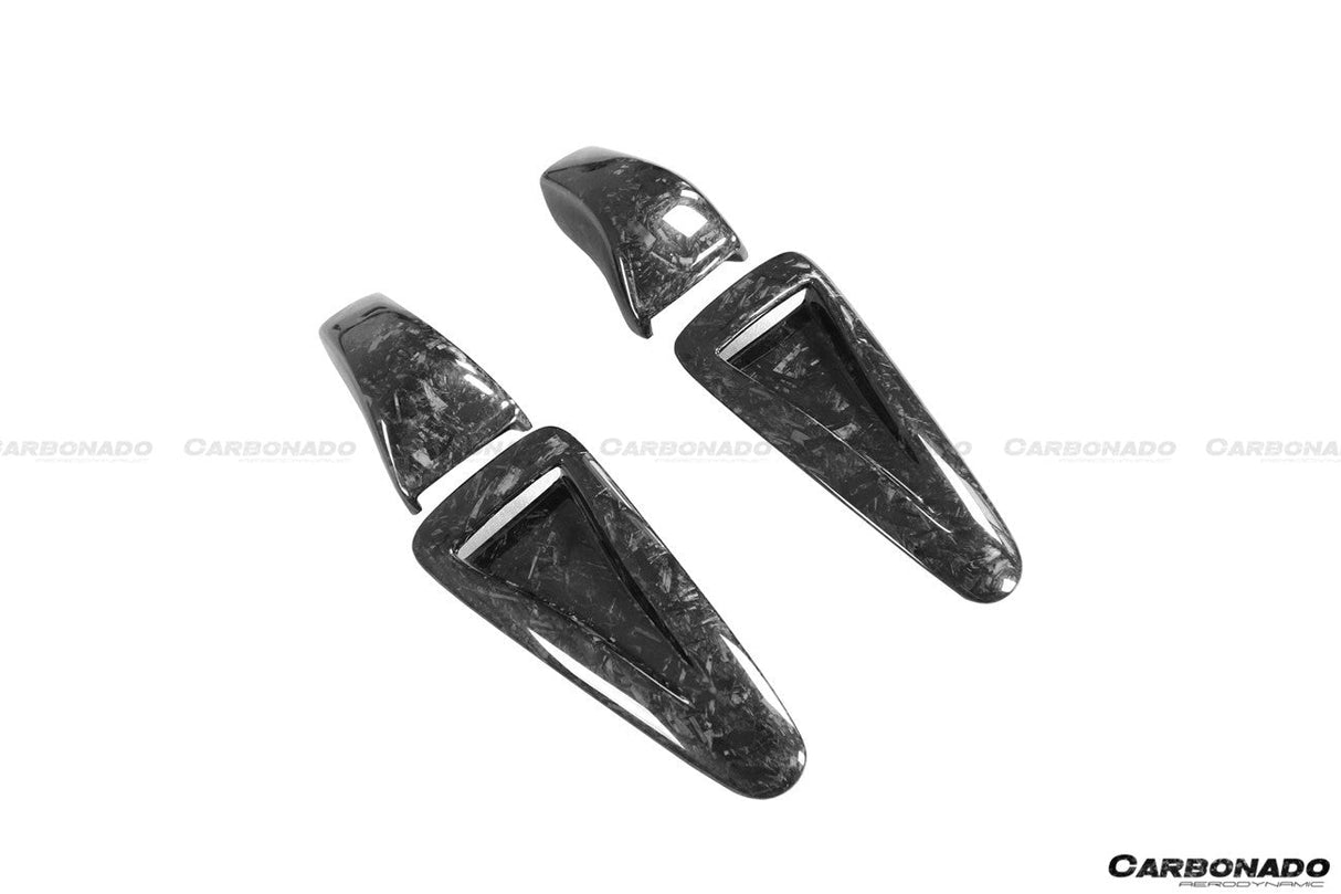 2017-2023 Nissan GTR R35 EBA OEM Style Carbon Fiber Hood Scoops
