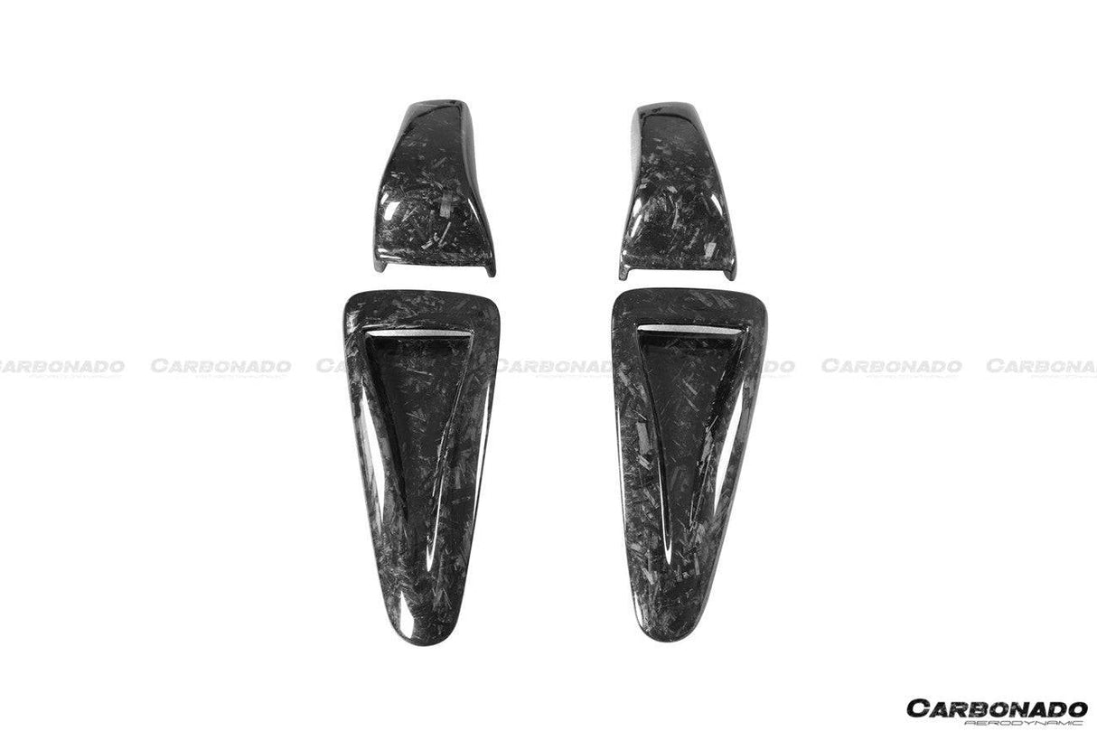 2017-2023 Nissan GTR R35 EBA OEM Style Carbon Fiber Hood Scoops