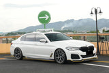 2020-2023 BMW 5 Series G30 G38 M-tech AD Style Dry Carbon Fiber Front Lip