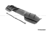 2022-UP Ferrari 296 GTB And GTS OE Style Carbon Fiber Rear Bumper With Diffuser