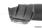 2022-UP Ferrari 296 GTB And GTS OE Style Carbon Fiber Rear Bumper With Diffuser