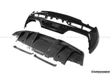 2022-UP Ferrari 296 GTB And GTS OE Style Carbon Fiber Rear Bumper With Diffuser