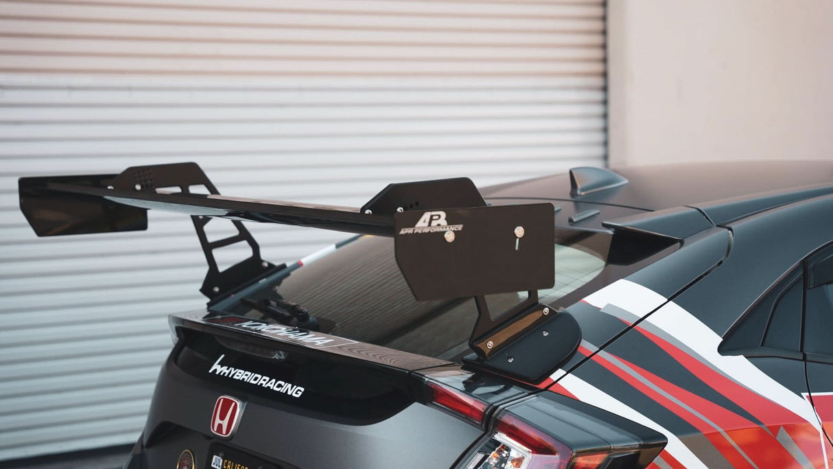 Honda FK8 Civic Type R GT250 Carbon Fiber Swan Neck Wing 2017 - 2021