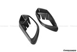 2019-2023 Mercedes Benz AMG GT63S 4Door Coupe X290 BRS STYLE Carbon Fiber FRONT BUMPER Air Vents