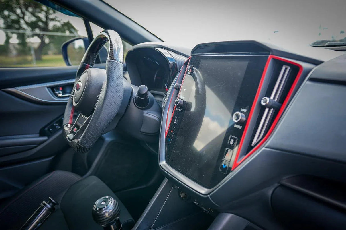 Center AC Vent Outline Overlays fits 2022+ Subaru WRX