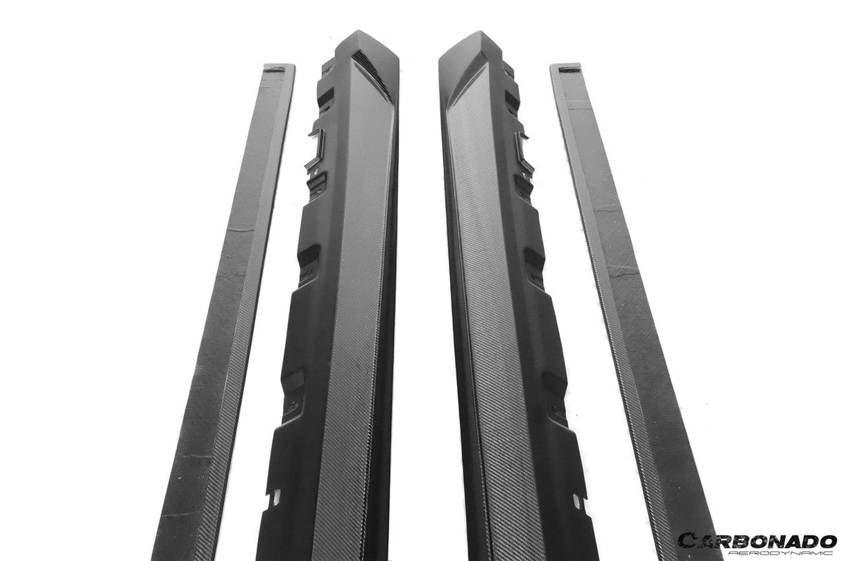 2017-2020 Mercedes Benz S63 AMG W222.2 Sedan MSY Style Side Skirts