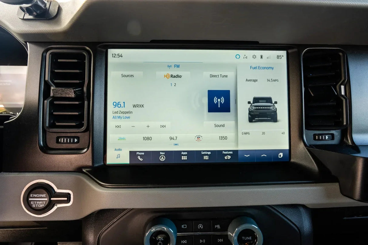 StickerFab 8" / 12" Sync 4 Matte Screen Protector Kit - 2021+ Bronco