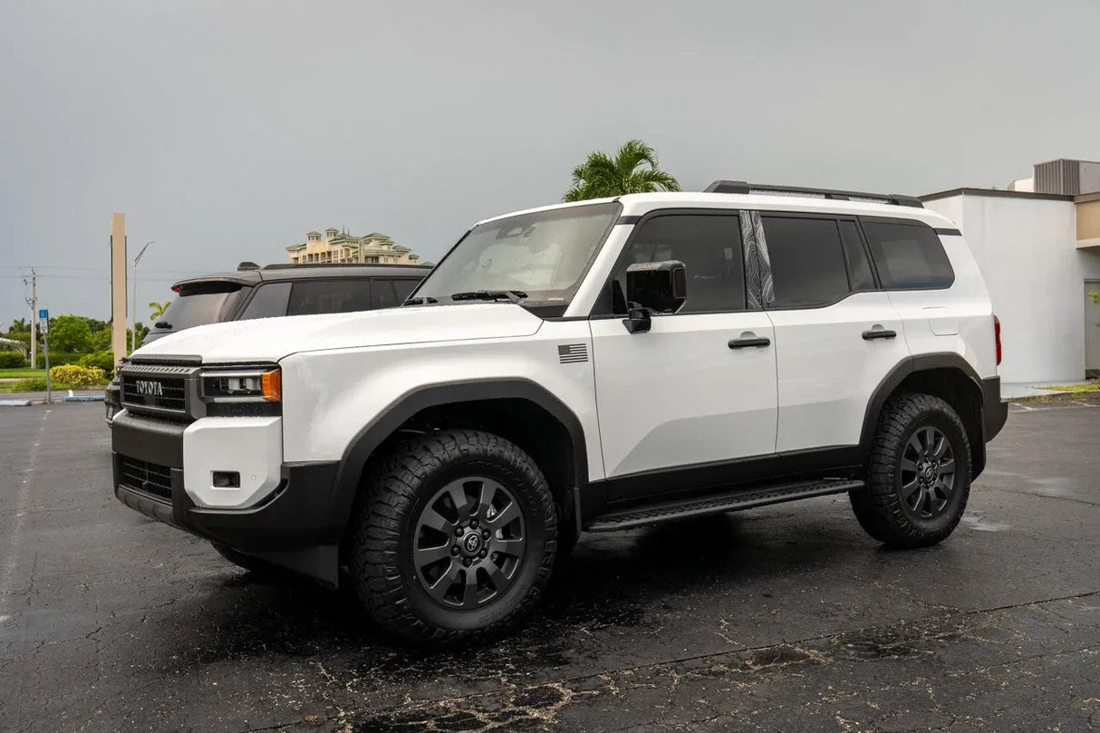 Topographic B Pillar Overlays - 2024+ Land Cruiser / GX 550