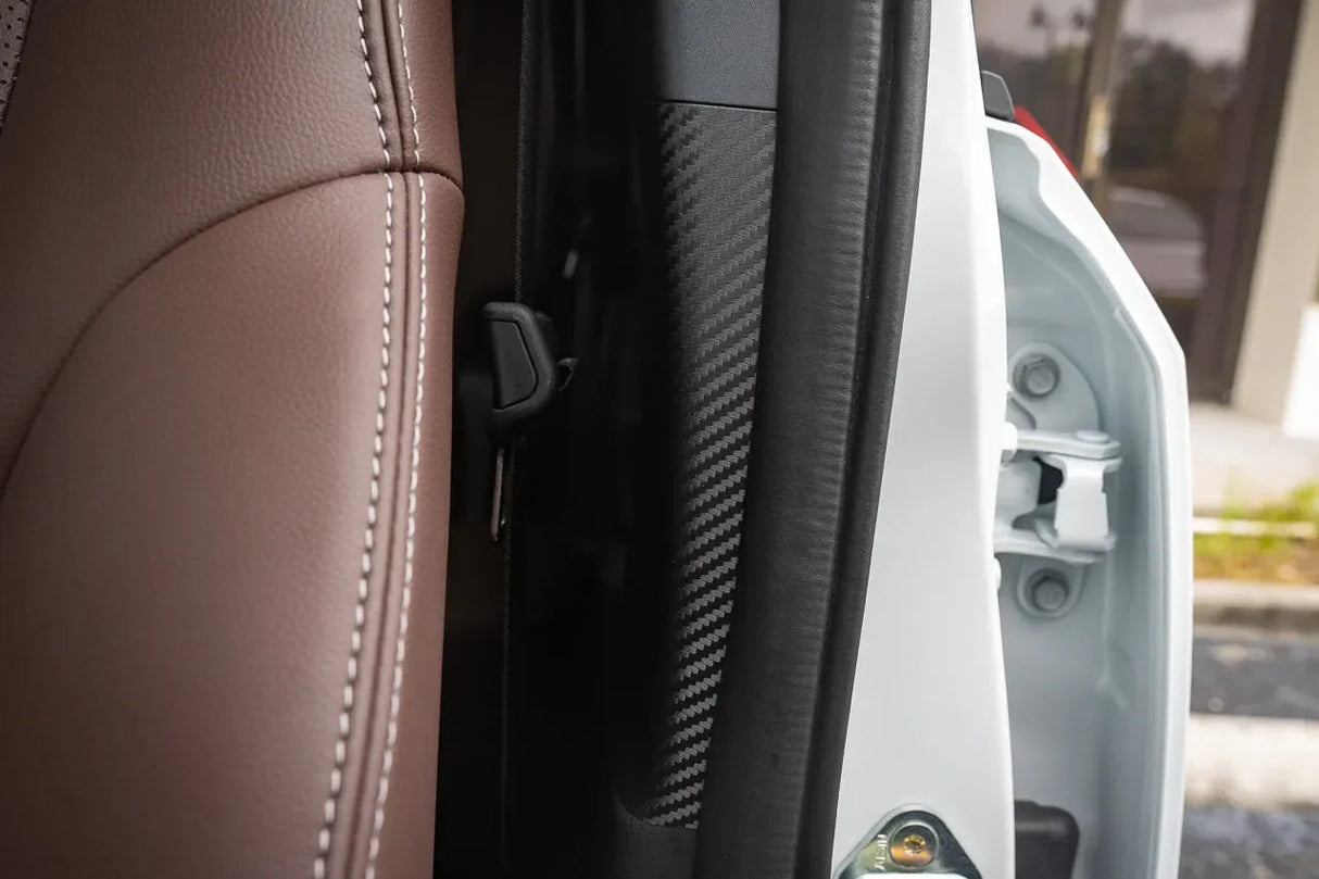 3D Carbon Seatbelt Panel Protection - 2024+ Land Cruiser / GX 550