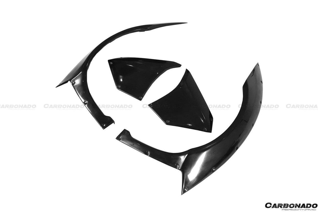 2011-2016 Lamborghini Aventador LP700 Coupe | Roadster DE Style Front Wide Fender Flares