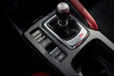 3D Carbon Fiber Manual Shifter Trim Overlay - 2023+ Integra 6MT / 2022+ Civic 6MT