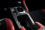 3D Carbon Fiber Manual Shifter Trim Overlay - 2023+ Integra 6MT / 2022+ Civic 6MT